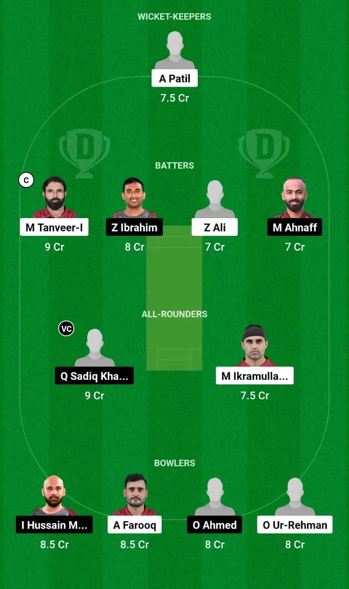 ACC vs CBC Dream11 Prediction 26th T20I Qatar T20 Pro League 2024