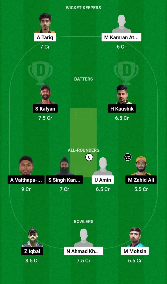 EMB vs FUJ Dream11 Prediction 29th T20I Emirates D20 2024