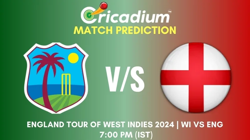 WI vs ENG Match Prediction 2nd ODI England tour of West Indies 2024