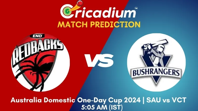 SAU vs VCT Match Prediction 11th ODI Australia Domestic One-Day Cup 2024