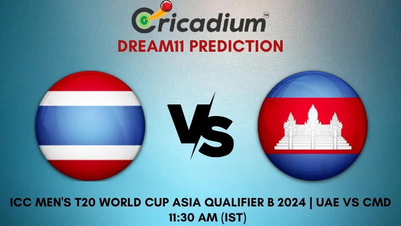 UAE vs CMD Dream11 Prediction 7th T20I ICC Men's T20 World Cup Asia Qualifier B 2024