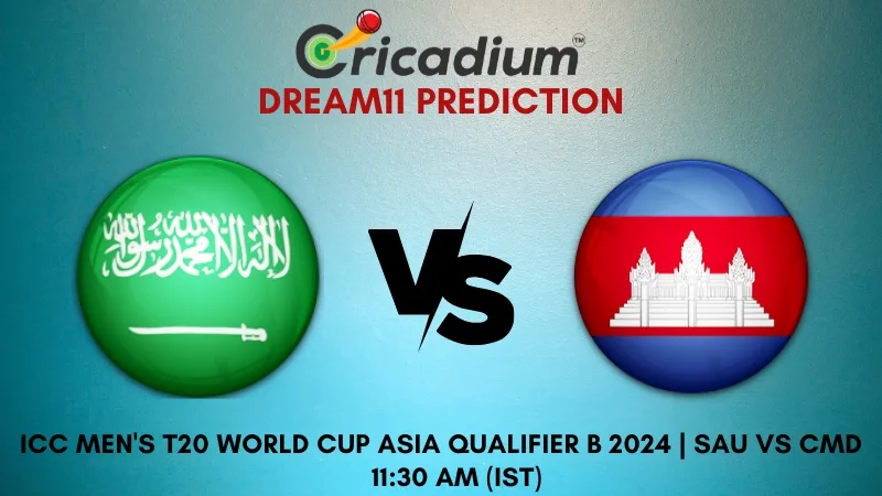 SAU vs CMD Dream11 Prediction 14th T20I ICC Men's T20 World Cup Asia Qualifier B 2024