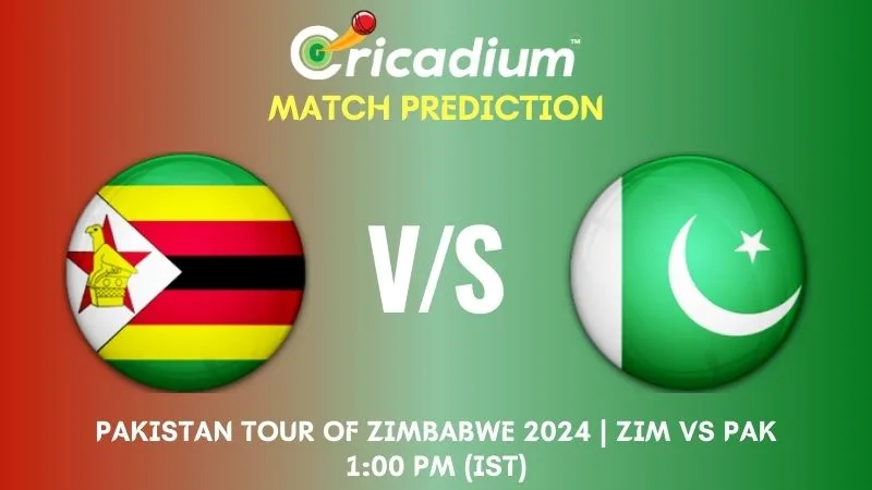 ZIM vs PAK Match Prediction 2nd ODI Pakistan tour of Zimbabwe 2024