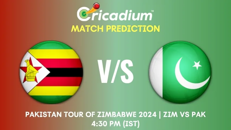 ZIM vs PAK Match Prediction 1st T20I Pakistan tour of Zimbabwe 2024