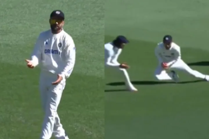 Virat Kohli Drops Catch in Perth Test