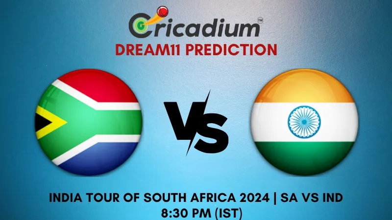 SA vs IND Dream11 Prediction 1st T20I India tour of South Africa 2024