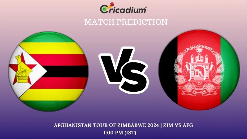 Afghanistan tour of Zimbabwe 2024 3rd ODI ZIM vs AFG Match Prediction