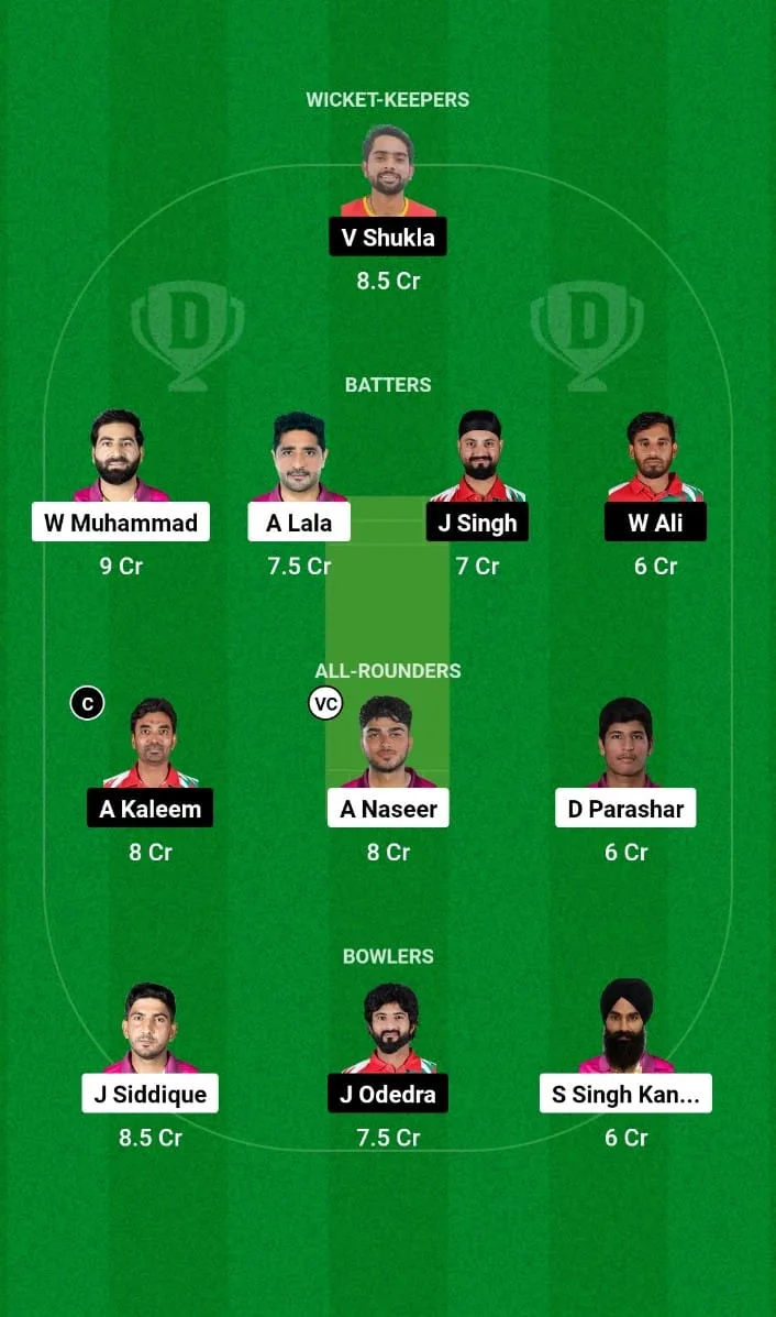 UAE vs OMN Dream11 Prediction 5th T20I Gulf Cricket T20I Championship 2024