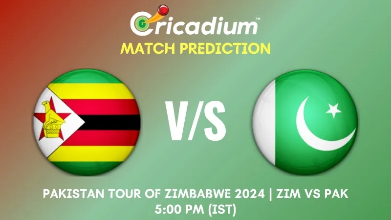 ZIM vs PAK Match Prediction 2nd T20I Pakistan tour of Zimbabwe 2024