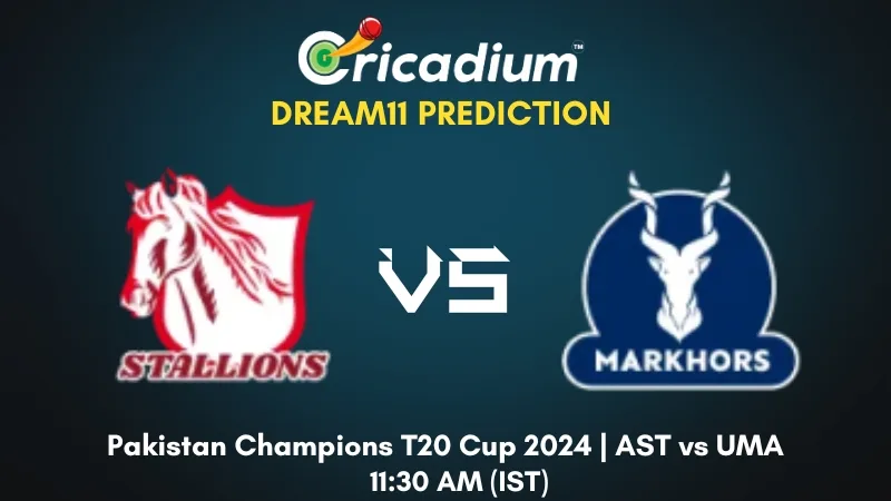 AST vs UMA Dream11 Prediction 7th T20I Pakistan Champions T20 Cup 2024