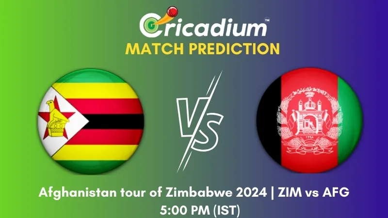 ZIM vs AFG Match Prediction 3rd T20I Afghanistan tour of Zimbabwe 2024