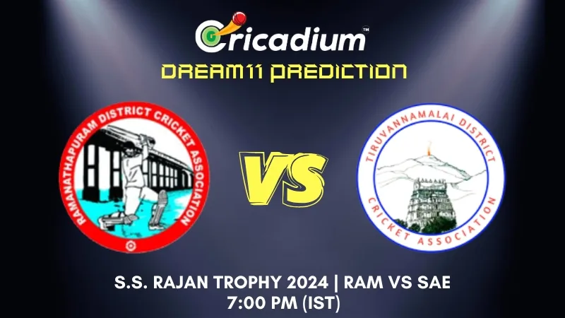 RAM vs SAE Dream11 Prediction S.S. Rajan Trophy 2024 6th T20I