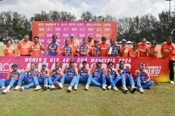 India U-19 Women cricket team secured a historic Asia Cup Victory