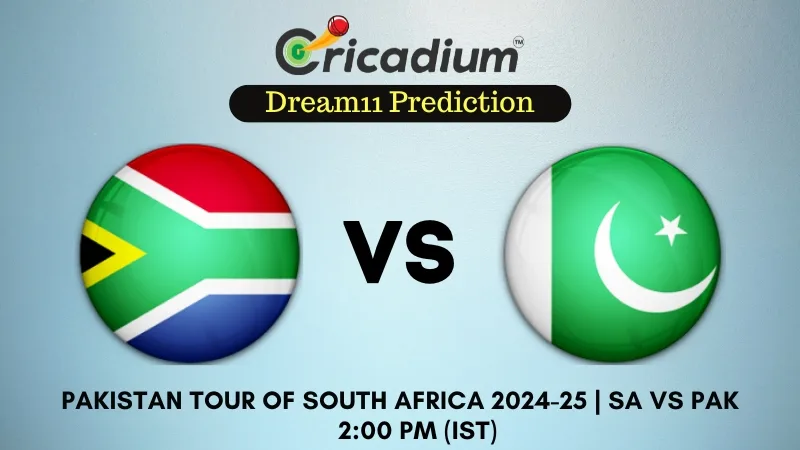 SA vs PAK Dream11 Prediction Pakistan tour of South Africa 2024-25 2nd Test